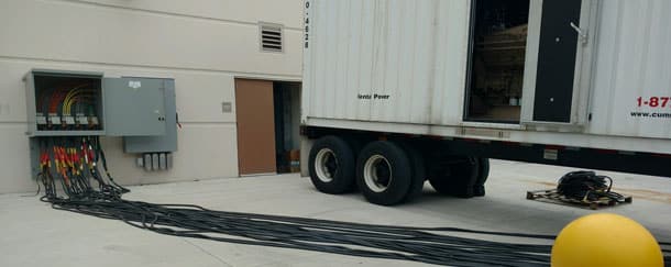 Emergency Generator Installation at a Commissary